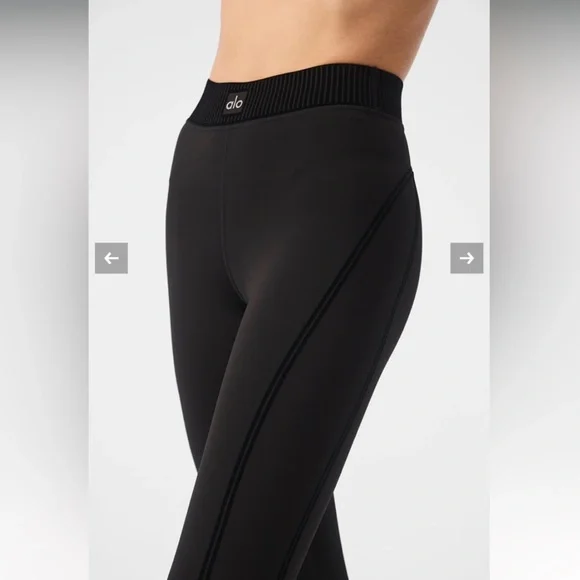 Alo Airlift Line Up Leggings S NEW - Picture 7 of 10